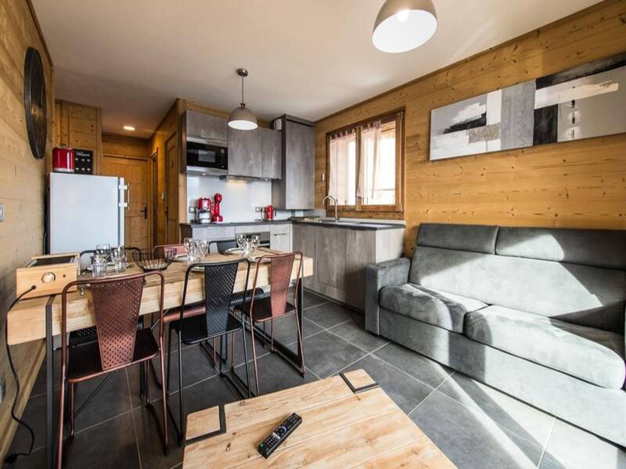 Ganze Wohnung, Ferienwohnung in Les Retenues an den Skipisten in La Toussuire, Fontcouverte-la-Toussuire