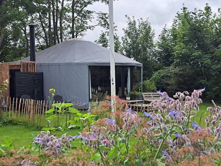 Camping für 2 Personen, mit Ausblick und Garten sowie Terrasse in Dänemark - 3