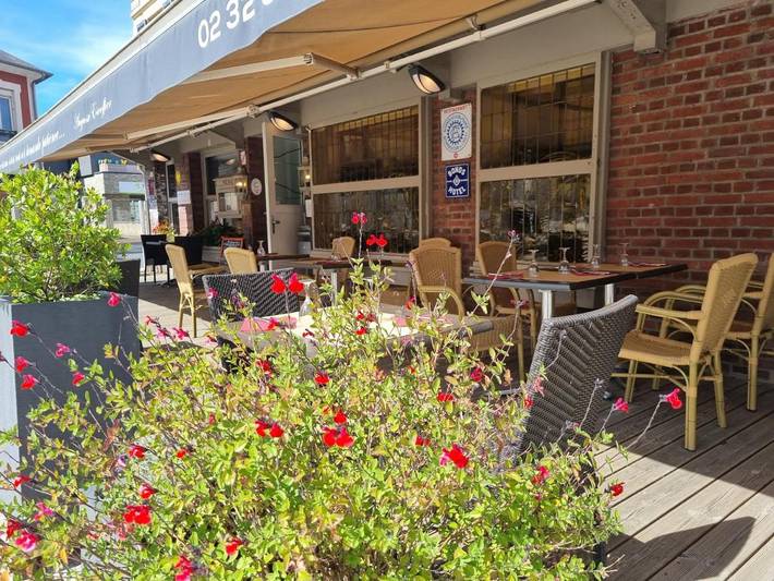 Hôtel pour 3 personnes, avec terrasse, animaux acceptés à Beuzeville - 4