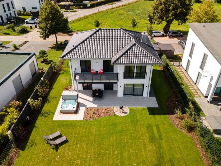 Ferienhaus für 7 Personen, mit Sauna und Garten sowie Ausblick, mit Haustier in Göhren-Lebbin