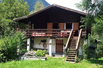Maison de campagne pour 4 personnes, avec jardin et balcon dans Alpe Devero