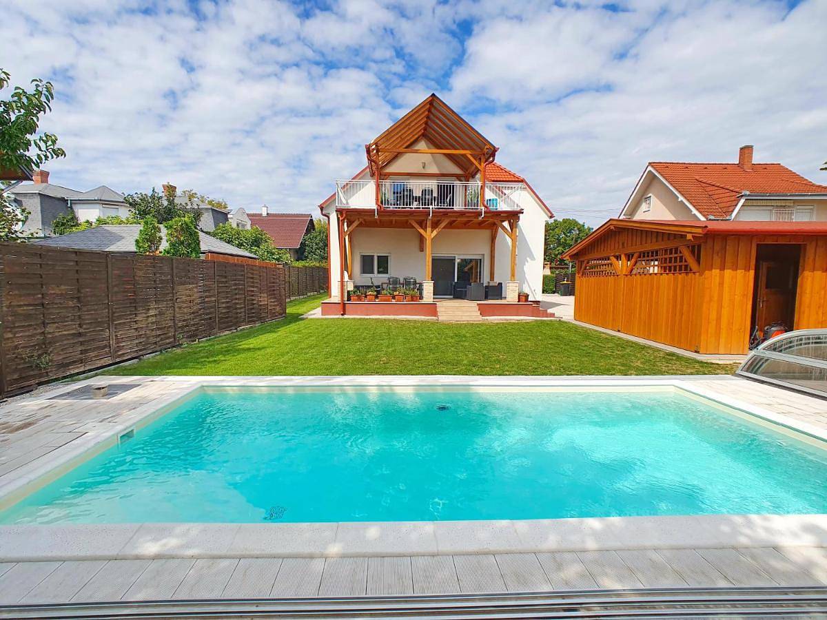 Holiday home Mathion with heated Pool - Biro Tours nr 73 in Gyenesdias, Balaton Hochland Nationalpark