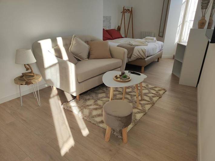 Appartement de vacances pour 2 personnes, avec jardin