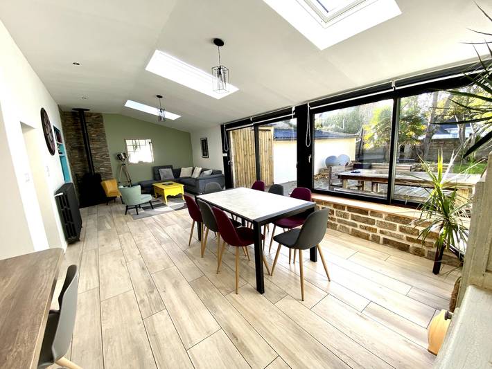 Ferienhaus für 8 Personen, mit Garten, mit Haustier in Finistère