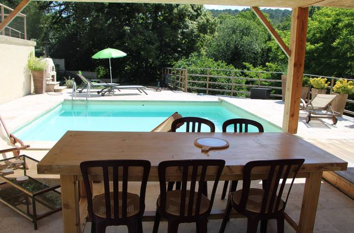 Gîte pour 3 personnes, avec jardin et terrasse ainsi que piscine et sauna dans les Parc national des Cévennes - 4