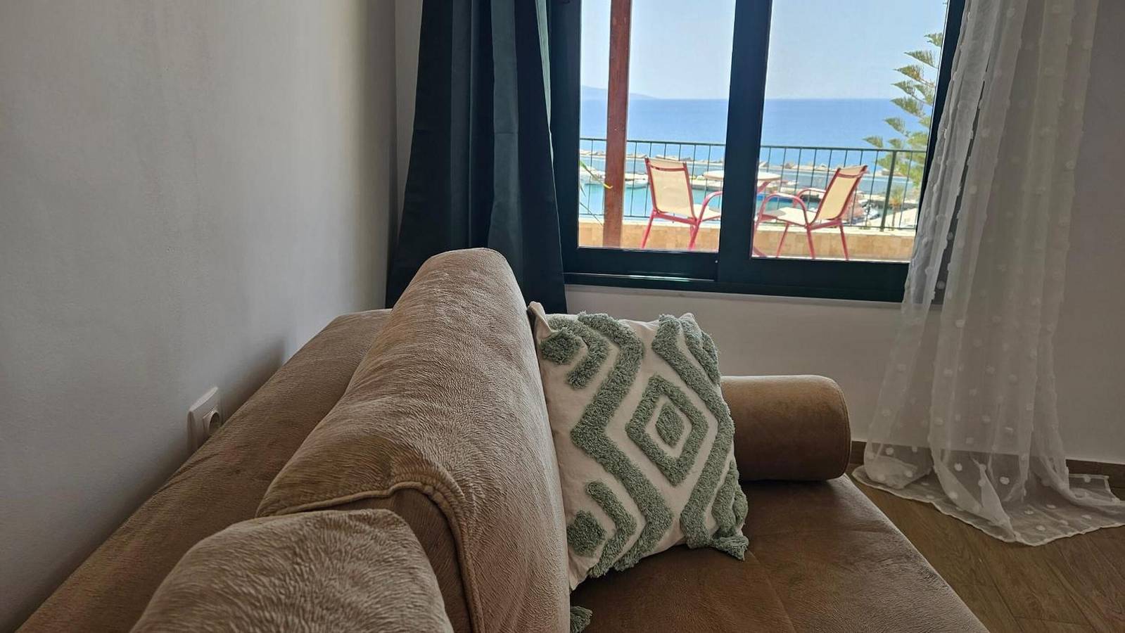Bed & Breakfast „Studio Room Sea View“ mit Meerblick, Wlan und Klimaanlage in Agia Galini, Rethymno und Umgebung