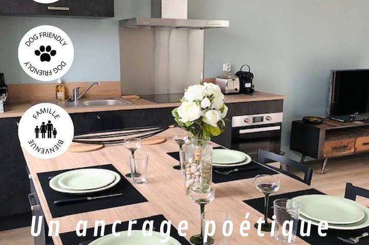Appartement de vacances pour 4 personnes, avec terrasse, animaux acceptés - 1