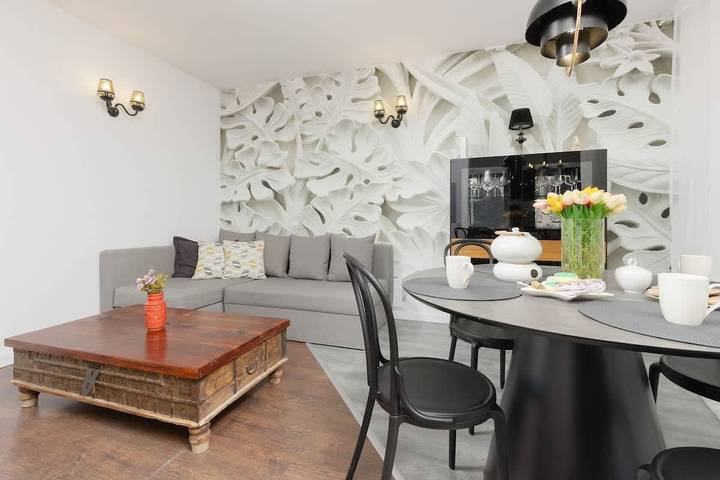 Apartament wakacyjny dla 4 osób, z Ogród w Wilanów