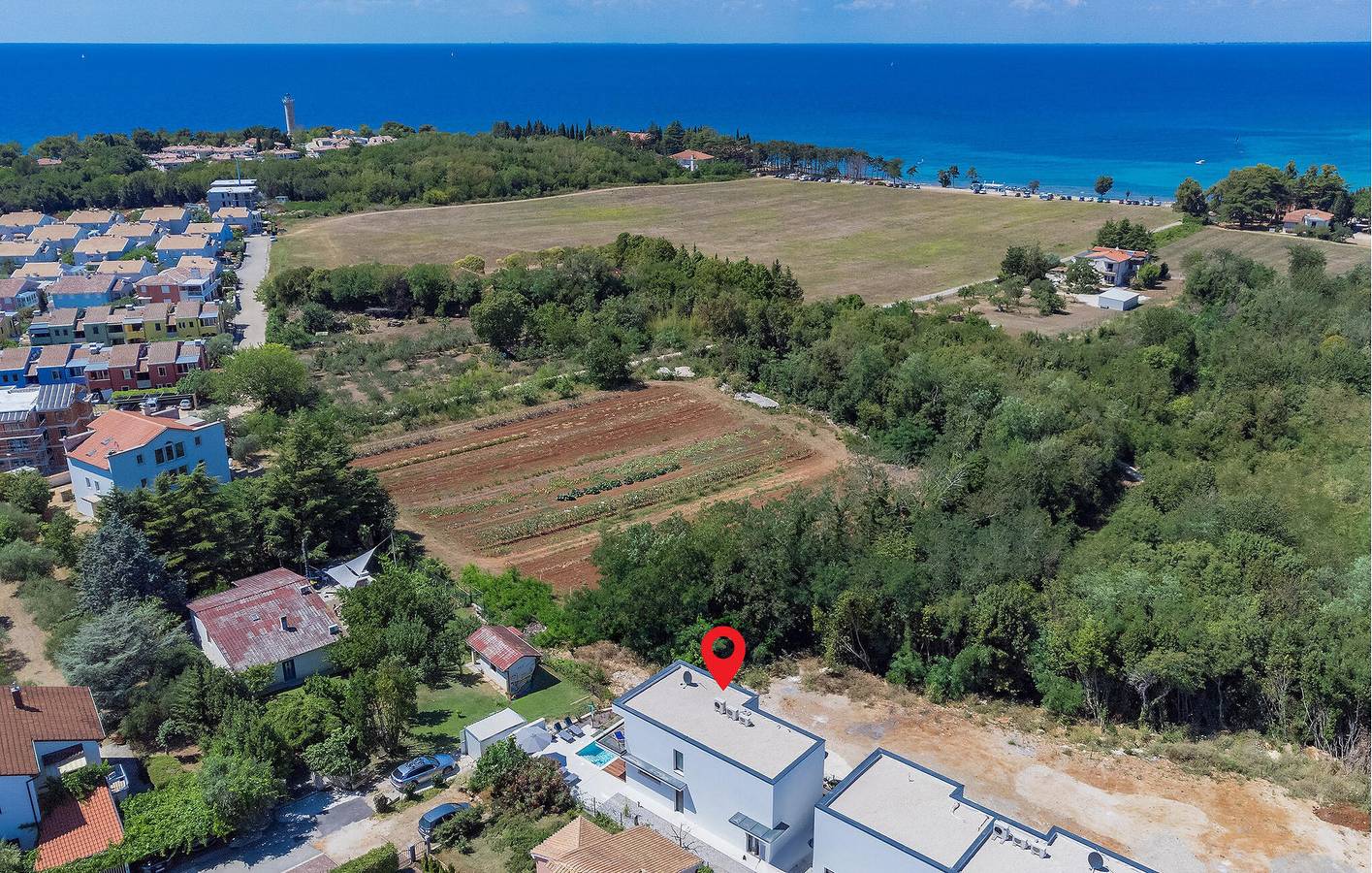 Charmant appartement de 140 m² avec piscine, terrasse et à proximité de la plage - Une escapade idéale ! in Umag, Région d'Umag