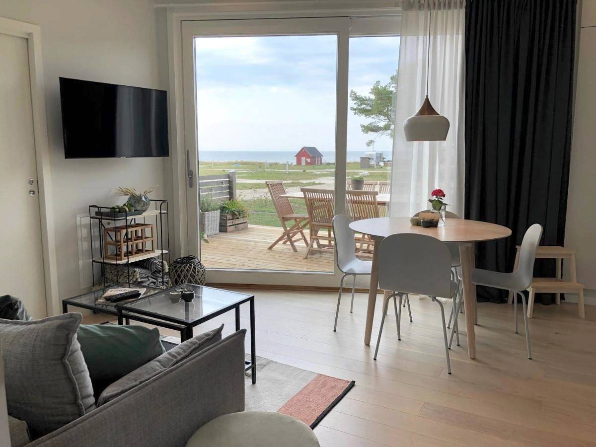 Superfint boende med havsutsikt, Tofta Strand in Tofta, Gotland