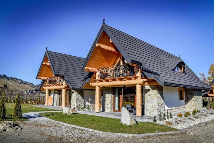 Dom dla 6 osób, z Balkon i Taras oraz Ogród i Widok w Bukowina Tatrzańska
