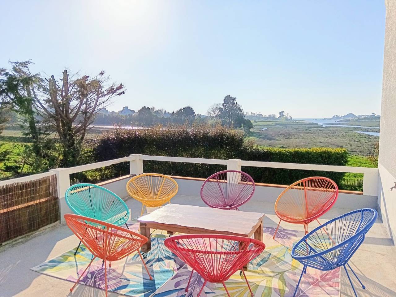 Maison vue mer pour 12 personnes in Guissény, Région de Brest