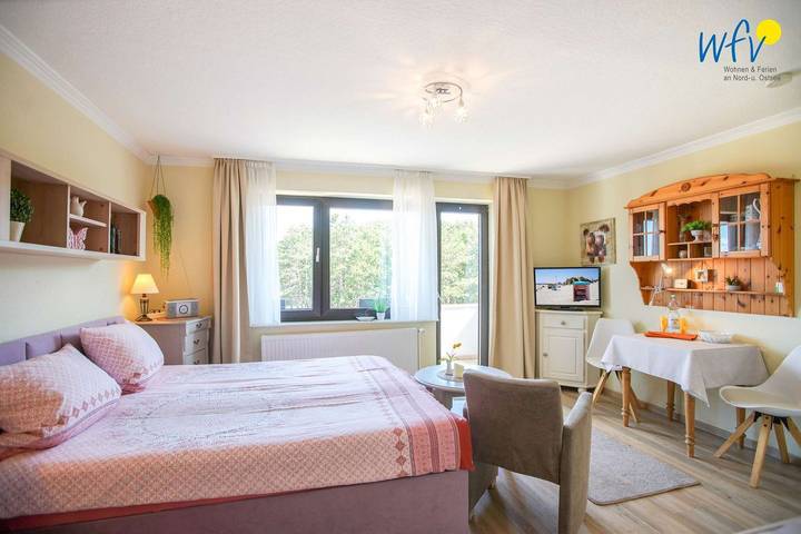 Ferienwohnung, mit Balkon und Garten auf Borkum - 4