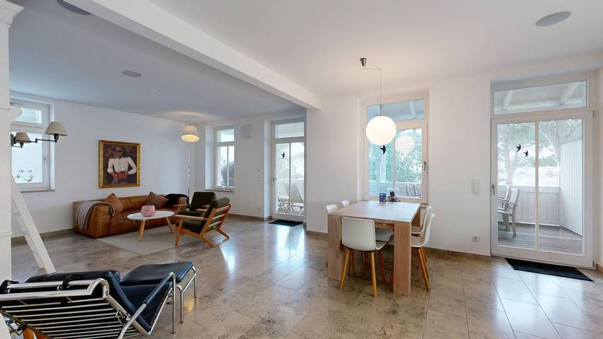 Ferienwohnung für 6 Personen, mit Balkon und Sauna in Binz - 2