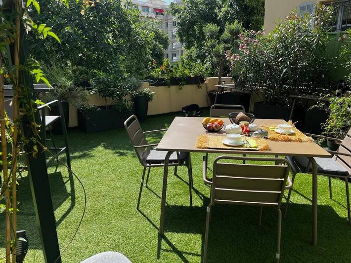 Chambre d’hôte pour 2 personnes, avec Terrasse et Vue