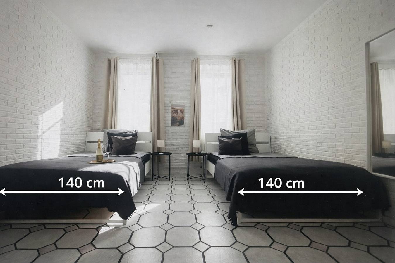 Apartamento entero, Moderno apartamento cerca de Düsseldorf (Neuss) con 2 camas de 140 cm y Netflix in Neuss, Rhein-Kreis Neuss