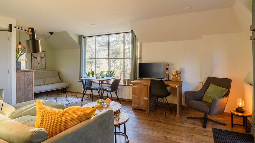 Summio Bungalowpark Herperduin — Bungalow Stuif Hoeve 2 Deluxe in Brabant-Septentrional