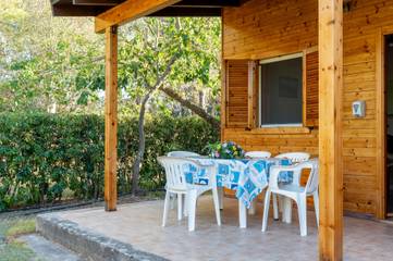Bungalow für 5 Personen, mit Garten im Salento