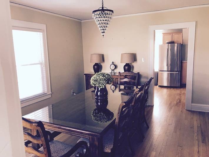 Vacation rental for 10 people, with yard and terrace, with pets in Fayetteville (WV)