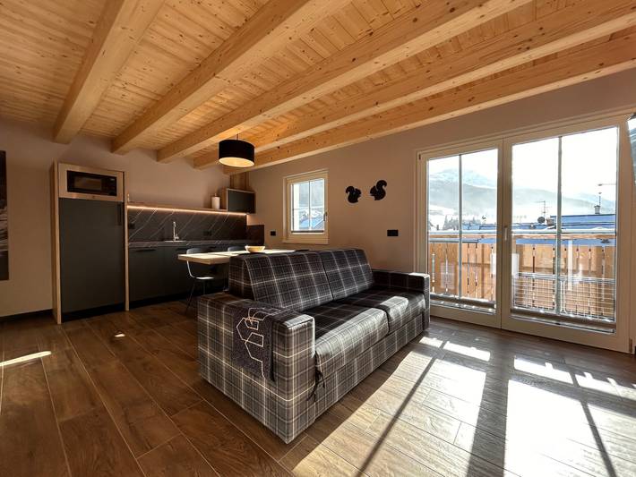 Studio dla 4 osób, z Balkon w Livigno