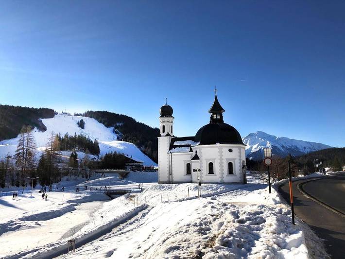 Chalet für 6 Personen, mit Ausblick und Sauna sowie Terrasse, mit Haustier in Seefeld in Tirol - 4