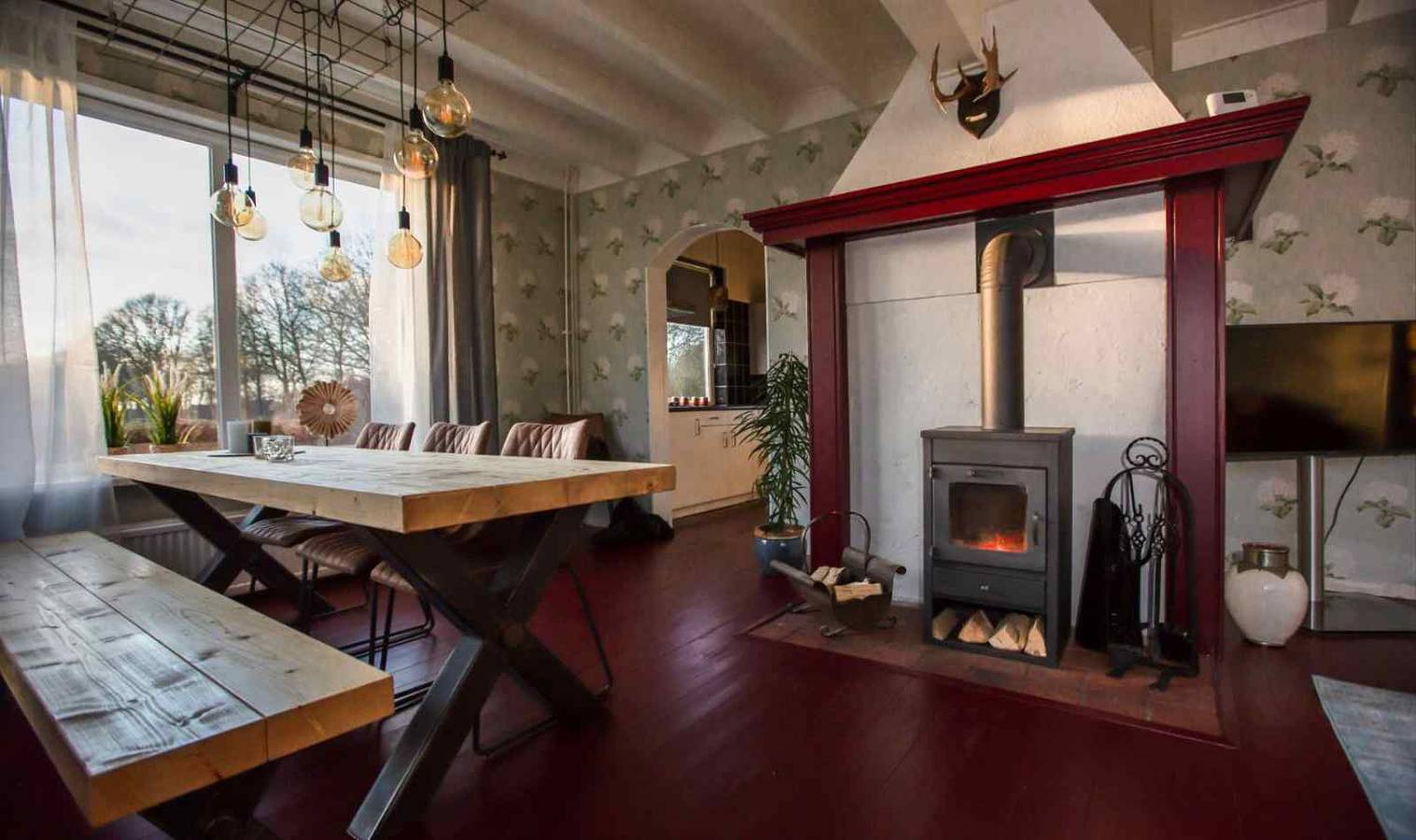 Wunderschön gelegenes Ferienhaus für 8 Personen in der Nähe von Ruinen | Drenthe in Ruinen, Nationalpark Dwingelderveld