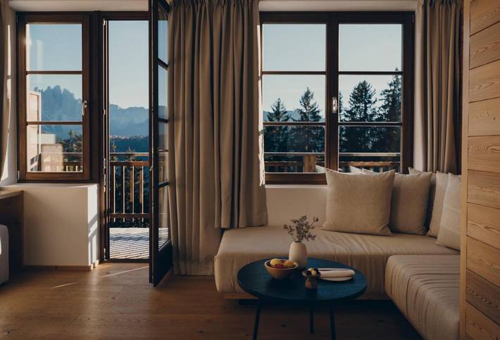 Hotel für 2 Personen, mit Ausblick und Garten sowie Sauna und Pool, mit Haustier in Brixen - 2