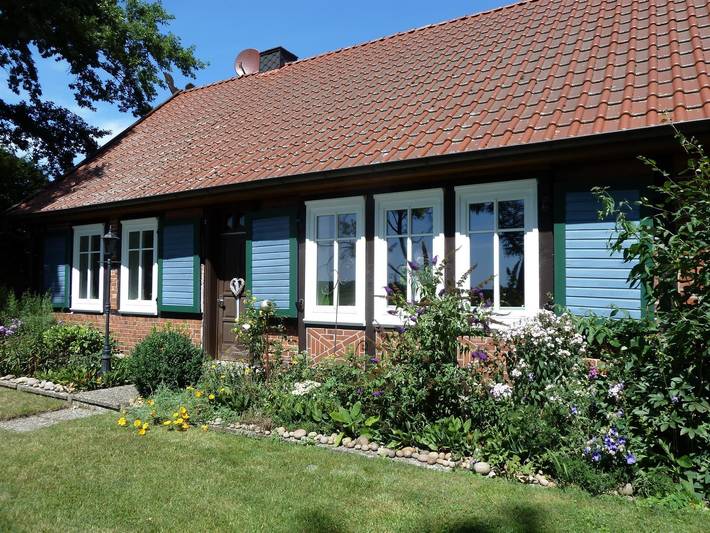 Ferienhaus für 7 Personen, mit Balkon und Terrasse sowie Garten in der Lüneburger Heide