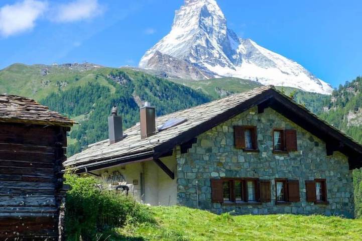 Hütte für 6 Personen, mit Balkon in Zermatt