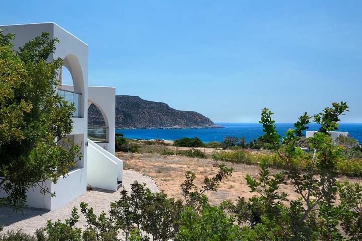 Villa für 8 Personen, mit Garten und Ausblick auf Karpathos