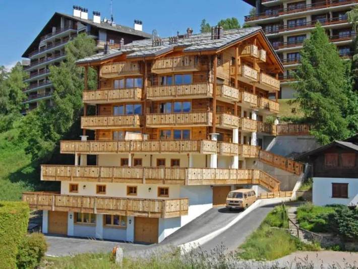 Ferienwohnung für 8 Personen, mit Balkon und Terrasse sowie Sauna in Haute Nendaz