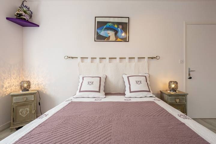 Bed and Breakfast for 2 personer med have in Trégunc, Côte de Cornouaille
