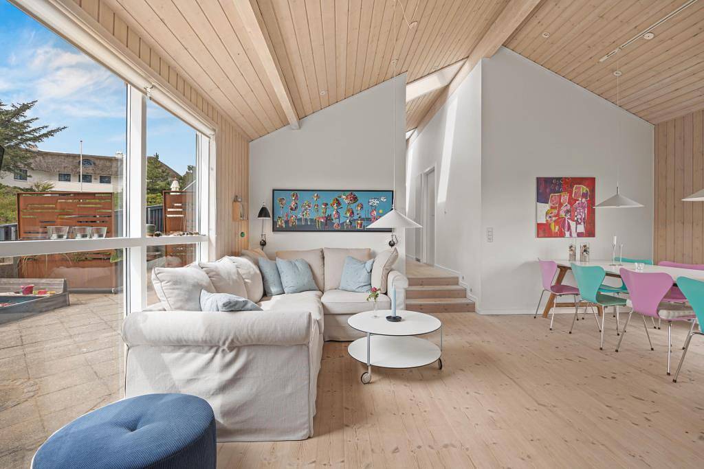 Strandnahes Ferienhaus mit Whirlpool und Sauna für 8 Personen in Grærup, Varde