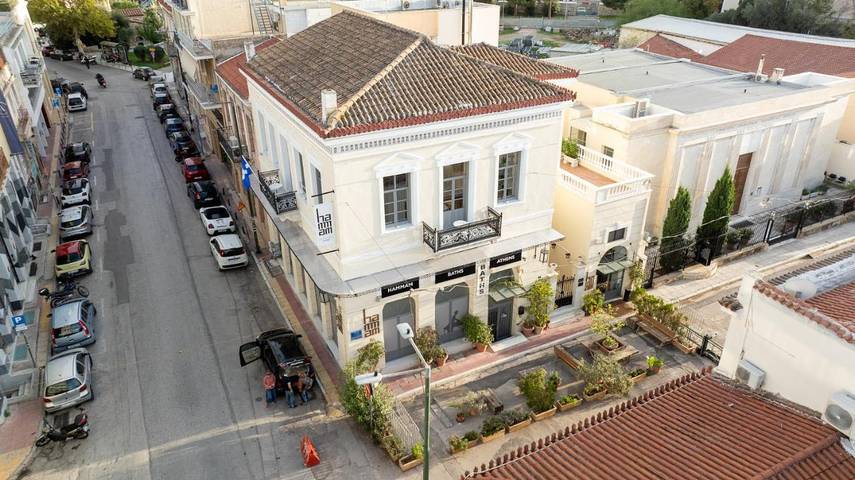 Chambre d’hôte pour 2 personnes, avec terrasse ainsi que vue et sauna, animaux acceptés à Athènes - 3