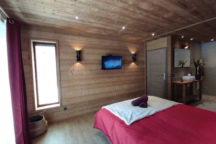 Chalet pour 10 personnes, avec balcon dans Val-Cenis - 4