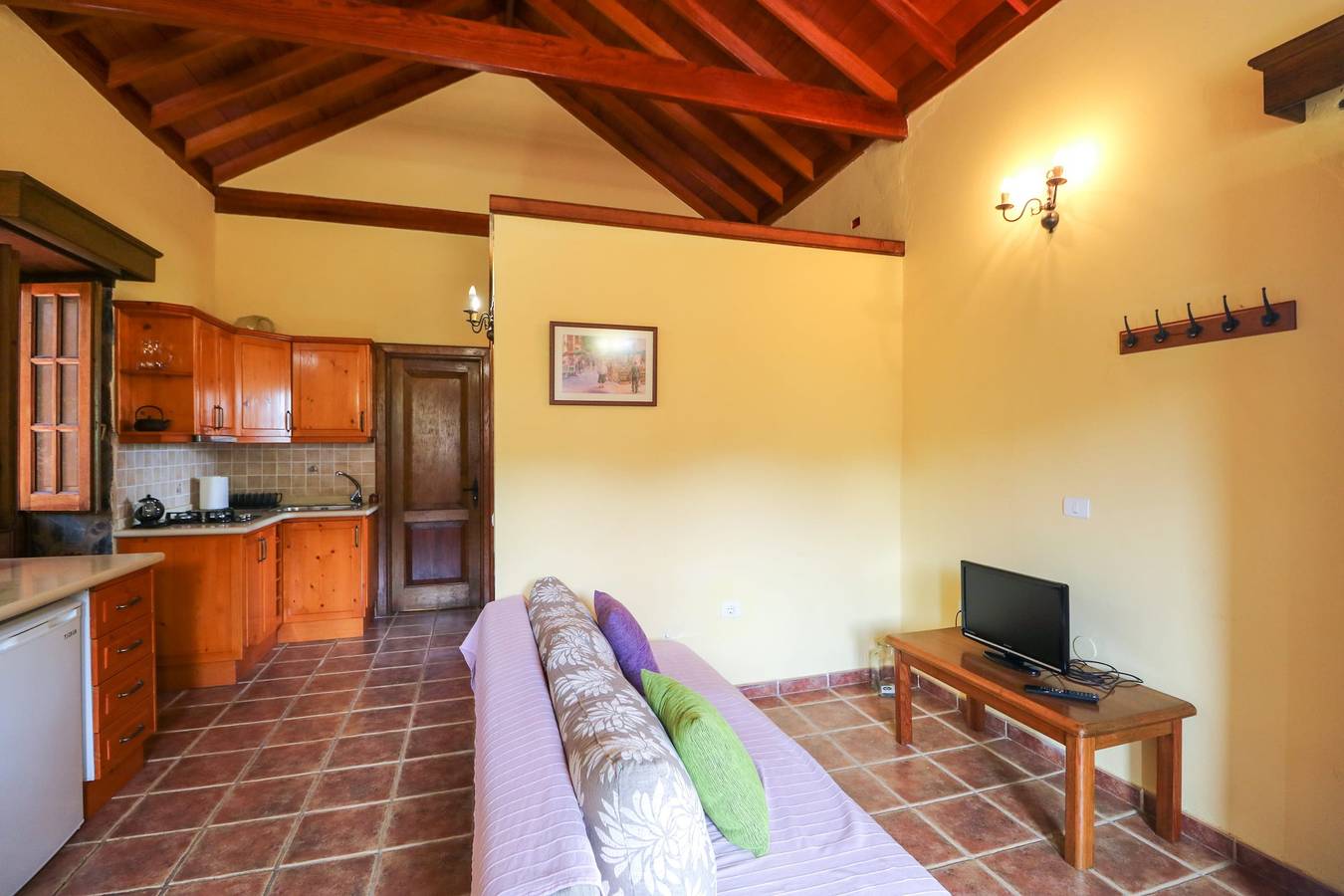 Apartamento vacacional entero, Apartamento de vacaciones para 4 personas con jardín in Teror, Canarias (spain)