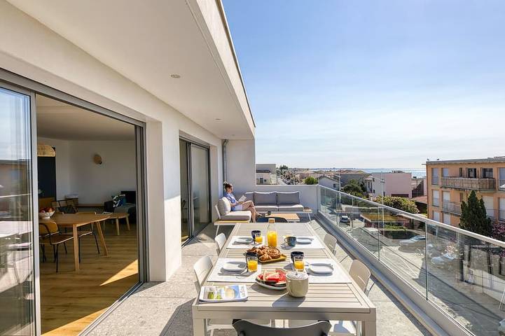 Apartamento de vacaciones para 12 personas, con jardín y terraza - 1