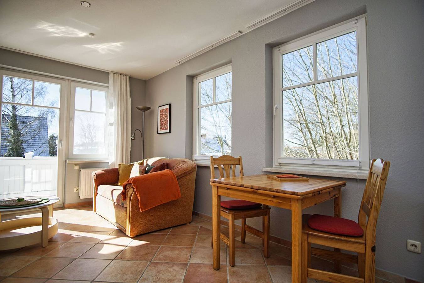 Entire apartment, Ferienwohnung in ruhiger Lage, mit Meerblick - Villa am Sonnenhang Fewo 03 in Göhren, Ruegen