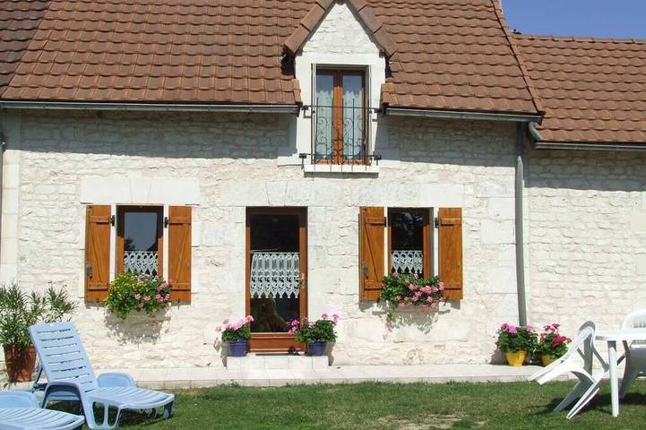 Location de vacances pour 4 personnes, avec jardin à Antran