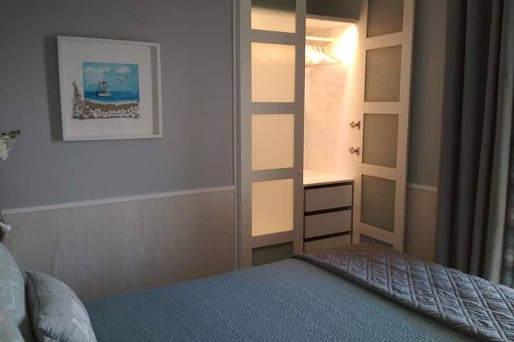 Ganze Wohnung, Wohnung T1 + 1 Sesimbra. Wifi + Kabel-Tv + A / C in Praia da Califórnia, Sesimbra