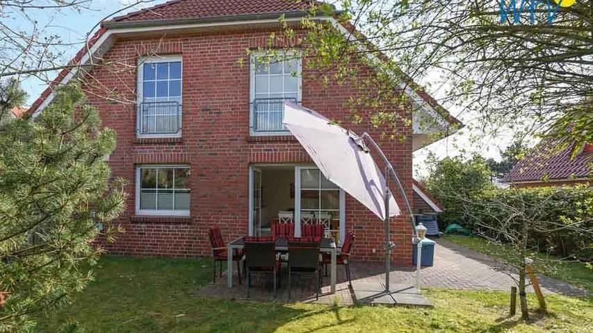 Ferienhaus für 8 Personen, mit Garten, mit Haustier auf Borkum