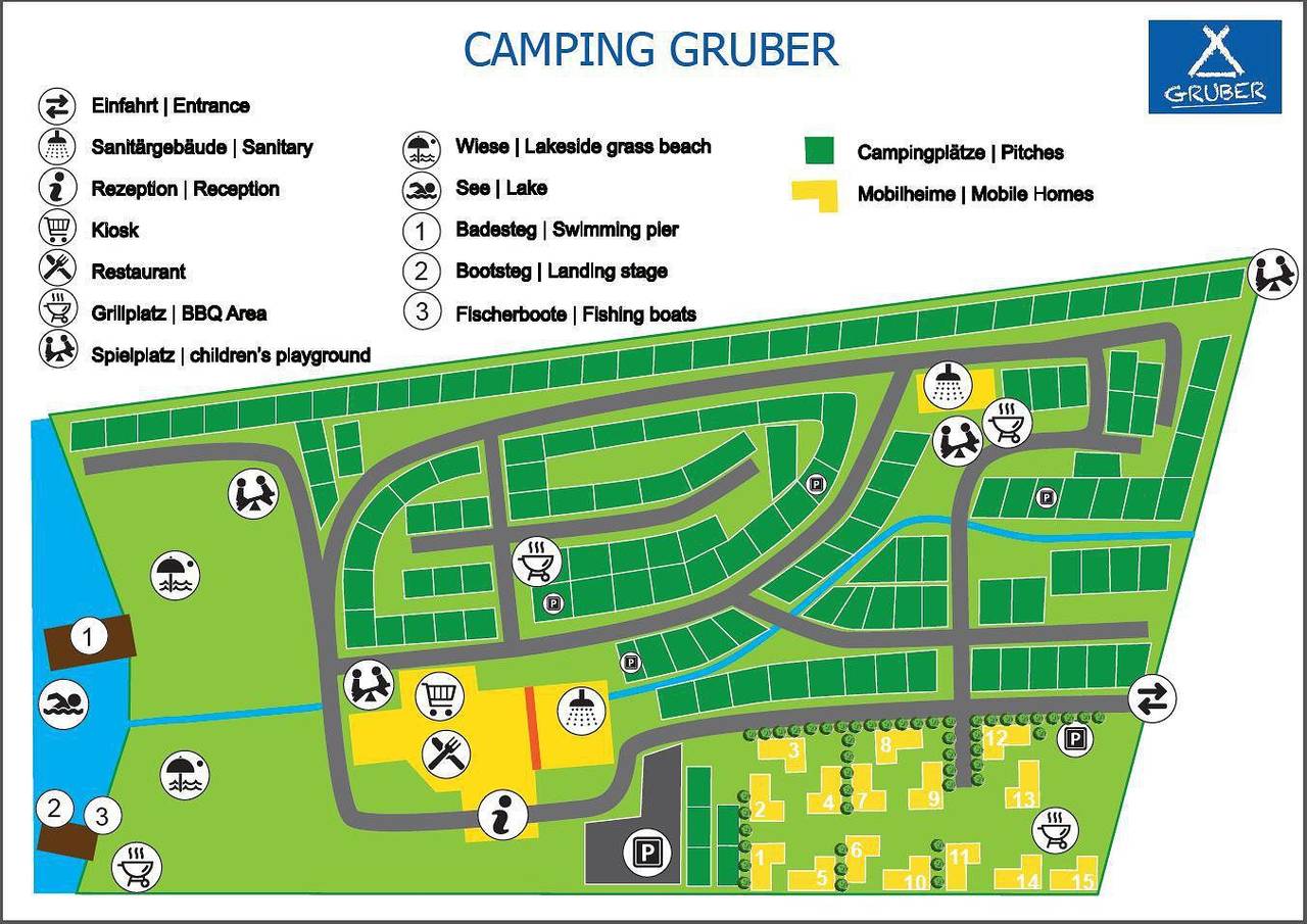 Strandcamping Gruber in Karawanken und Bachergebirge, Finkenstein am Faaker See