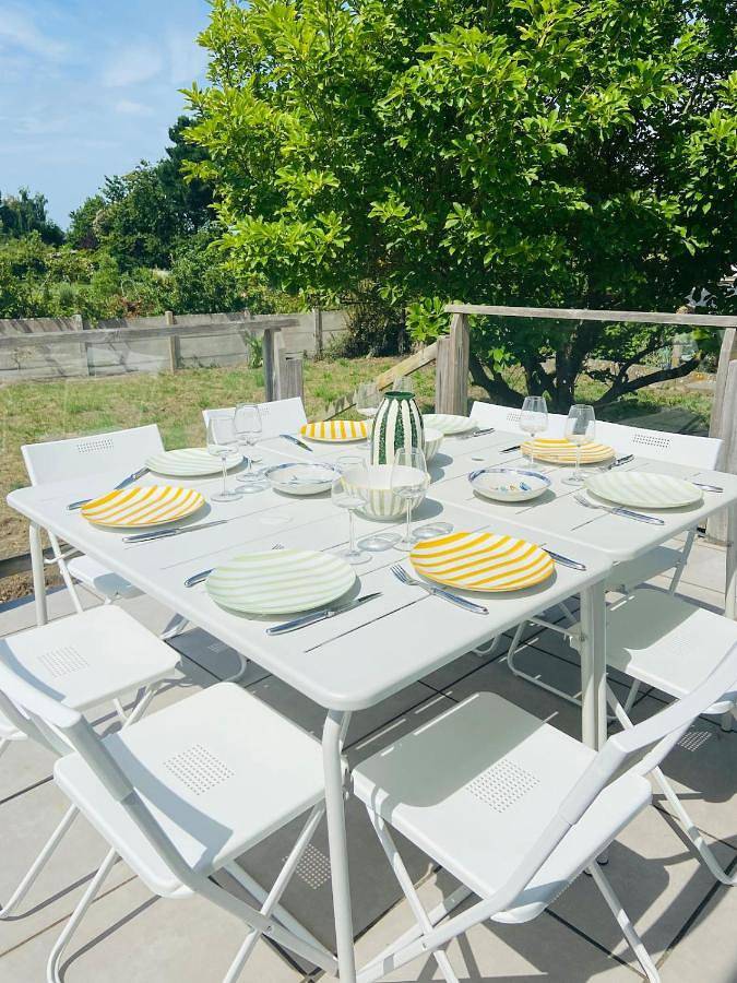 Appartement de vacances pour 10 personnes, avec Terrasse et Jardin