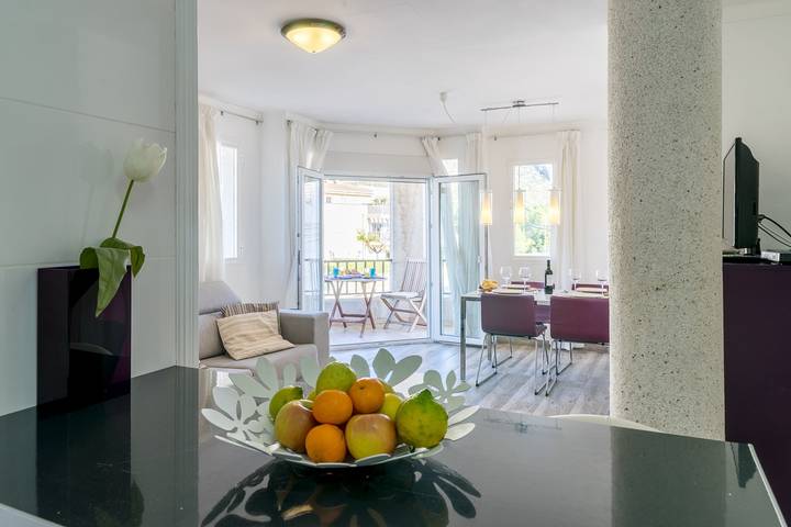 Ferienwohnung für 4 Personen, mit Balkon/Terrasse und Meerblick in Pollença - 2