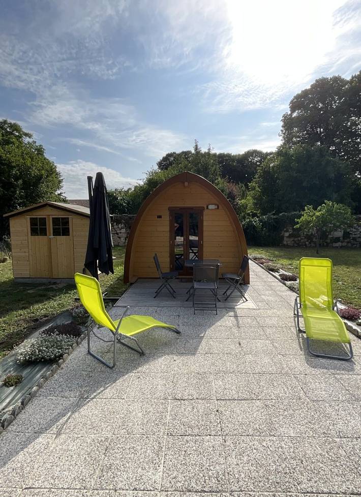 Gîte pour 3 personnes, avec terrasse dans Villeneuve (Gironde)