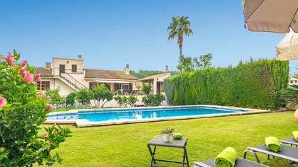 Ferienwohnung in Selva, Mallorca Inselmitte für 7 