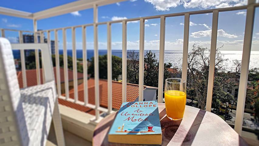 Appartamento vacanze per 4 persone, con vista oceano e balcone - 1