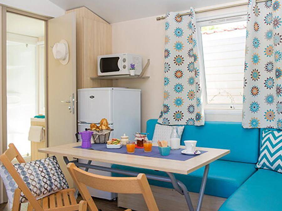 Marvilla Parks Friese Meren - Mobilheim 6 personen - Mobilheim | Classic Xl | 2 Zi. | 4/6 Pers. | Nicht überdachte Hochterrasse in Ijsselmeer