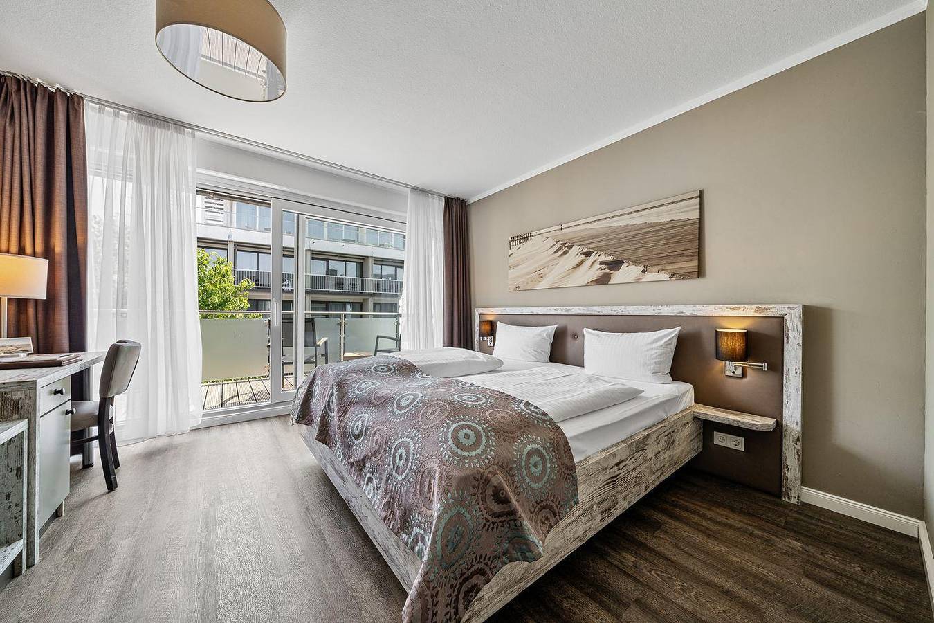 Hotel Strand No 1 - Doppelzimmer 2 - Landseite in St. Peter-Bad, St. Peter-Ording