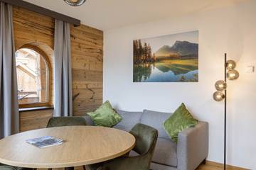 Ferienwohnung für 4 Personen, mit Sauna und Balkon, mit Haustier in Lermoos